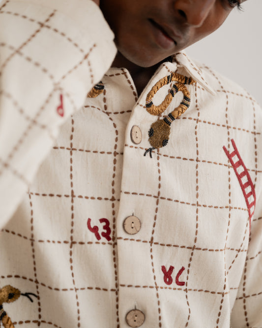 Saanp Seedhi Overshirt