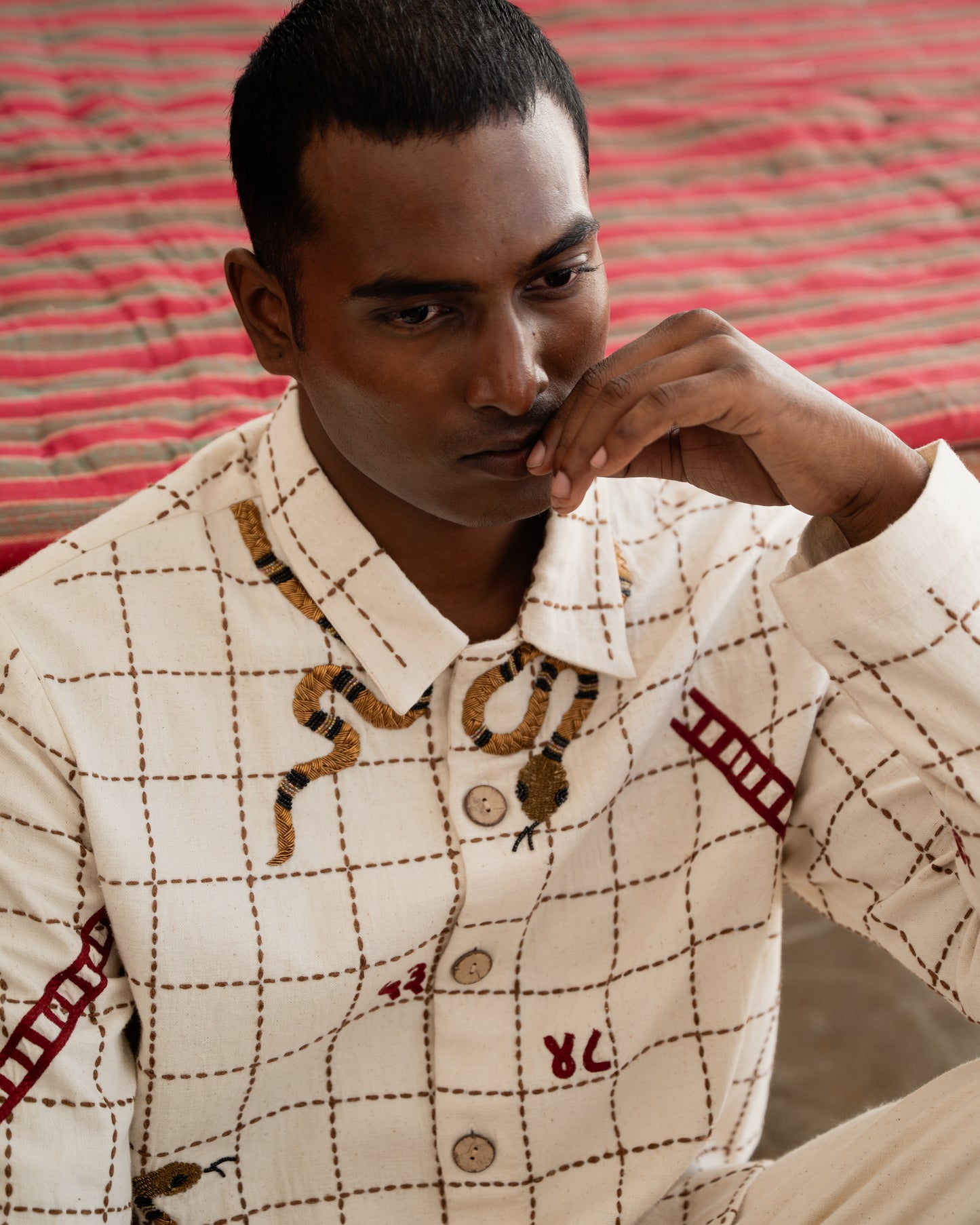 Saanp Seedhi Overshirt